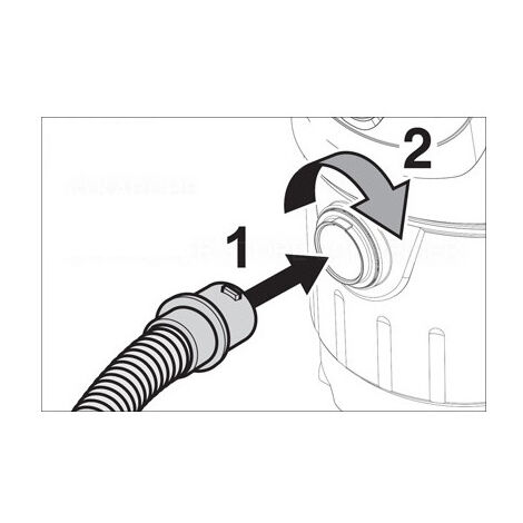 Manguera De Aspiración KARCHER 44400460 DN35, Recambio Original Para Aspiradores Profesionales