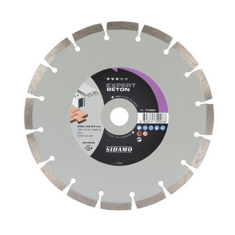 Disque diamanté EC- 31 125x2,1x10x22,23mm Cedima