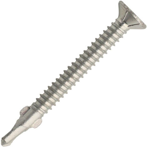 Scell-it TFAXBM48050 Tornillo autoperforante bimetálico de mariposa 4,8x50mm (1/2)