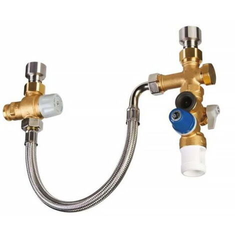 Thermador KMIXVI asiento de acero inoxidable Kit de seguridad para calentador de agua vertical GSLI