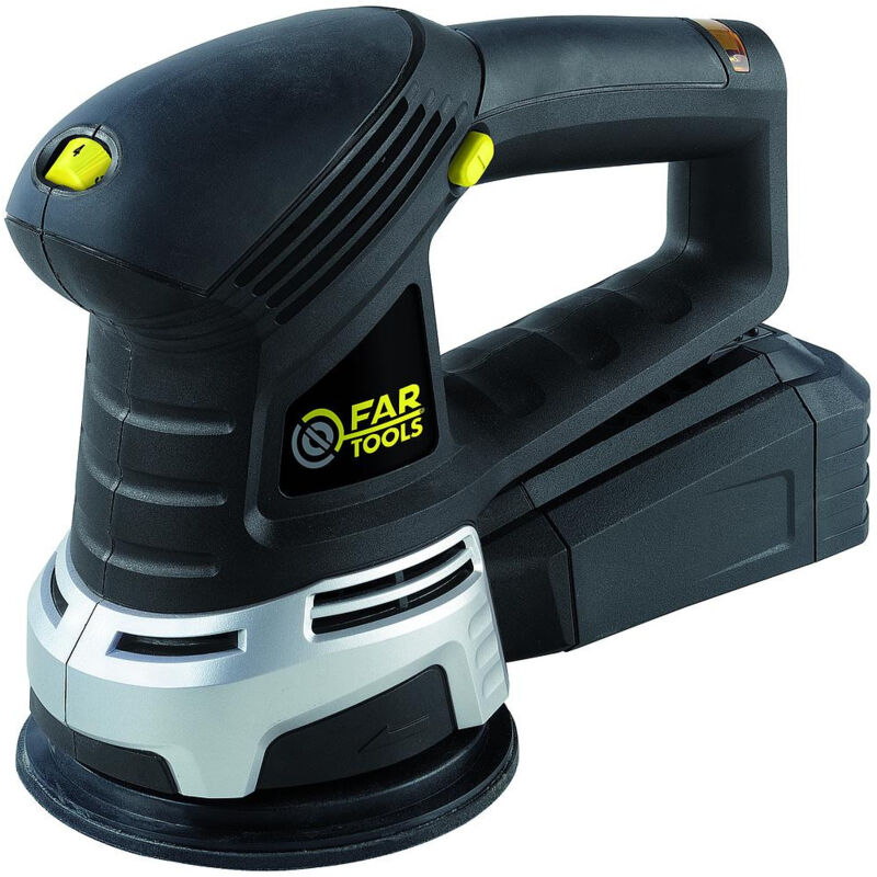 MAXPRO Levigatrice Orbitale 125mm 450W | 6 Velocità 6000-13000 RPM | Scatola Polvere | Per Legno E Metallo