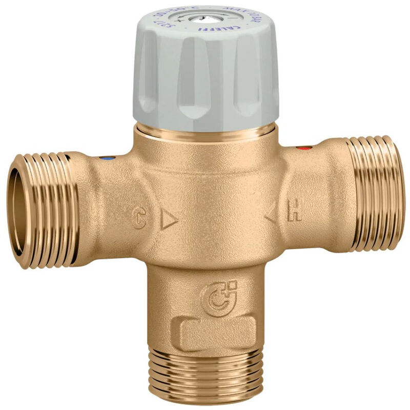 Valvola Miscelatrice Termostatica WATTS AQUAMIX 3/4" – 25-50°C Per Impianti A Pannelli Radianti