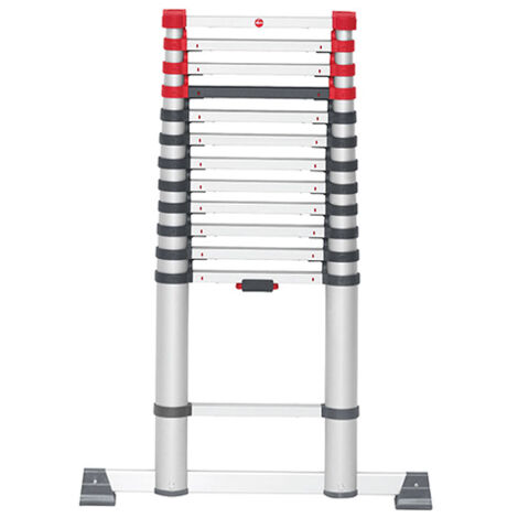 Scala telescopica 13 gradini - Lunghezza 3.80m - Altezza mass. di lavoro 4.60m - 7113-132 (1/5)