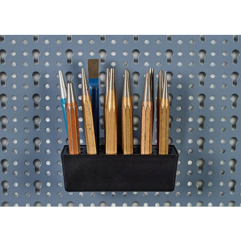 Set 2 Serrature A Stantuffo Con Chiave - Per Armadietti, Cassetti, Mobili, Colore Nero