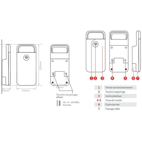 Module de chauffage Wi-Fi pour radiateur électrique CALI-ON Thomson at Home - Thomson - 520001