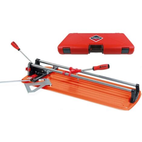 Rubi - Taglierina manuale lunghezza 66 cm taglio diagonale 46x46 cm con custodia - TS-66 MAX Arancione (1/10)