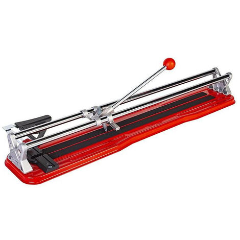 Rubi - Taglierina manuale Practic-60 Lunghezza di taglio 61 cm con arresto laterale e angolo di 45° - 24985