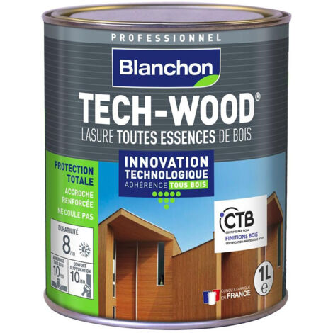 Tinta Blanchon Tech-Wood 1L bianco per tutte le specie legnose