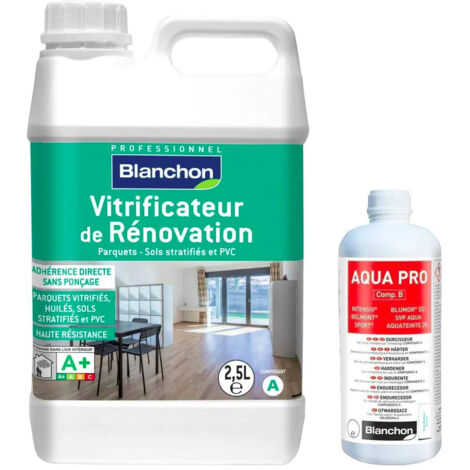 Vernice per restauro Blanchon 2,5L con indurente satinato 0,25L