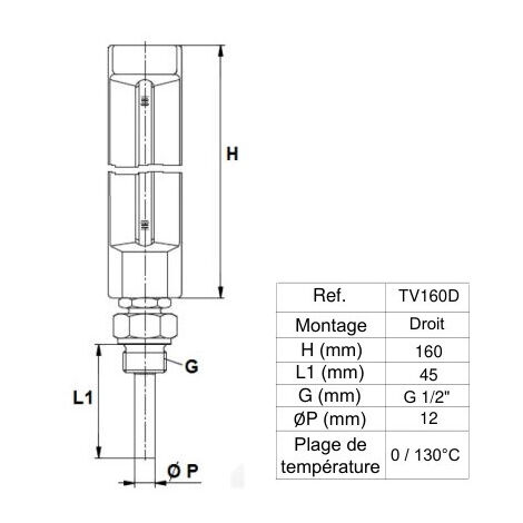 Marathon BA030001 Termometro Verticale Da Esterno 40,6 Cm – Lettura Facile Con Numeri Grandi, Scala Celsius E Fahrenheit