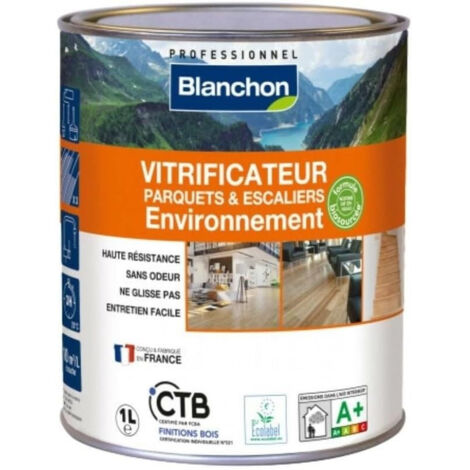 Blanchon 1L vernice ambientale per parquet ultra opaca e inodore