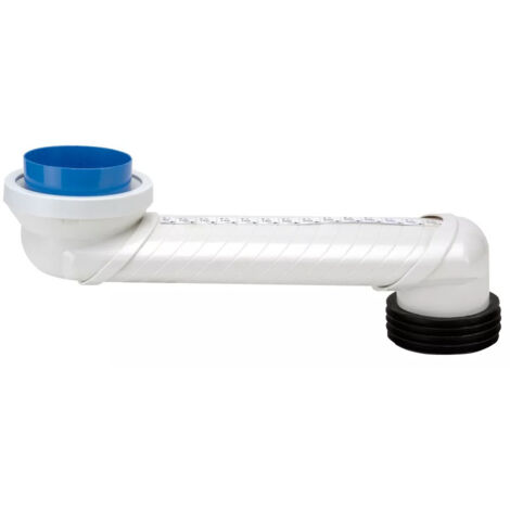 Curva a S Nicoll 709254 KP04 P87mm L475mm per sostituzione WC a pavimento (1/4)