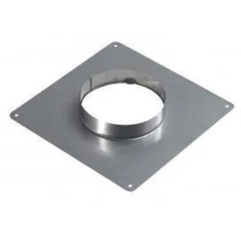 [96125-TEN] Plaque d'étanchéité TEN inox 350x350 D125mm