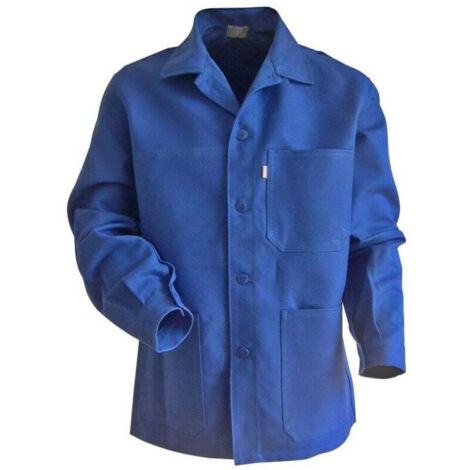 Giacca da lavoro uomo LMA PLANTOIR 100% cotone taglia 10 blu bugatti
