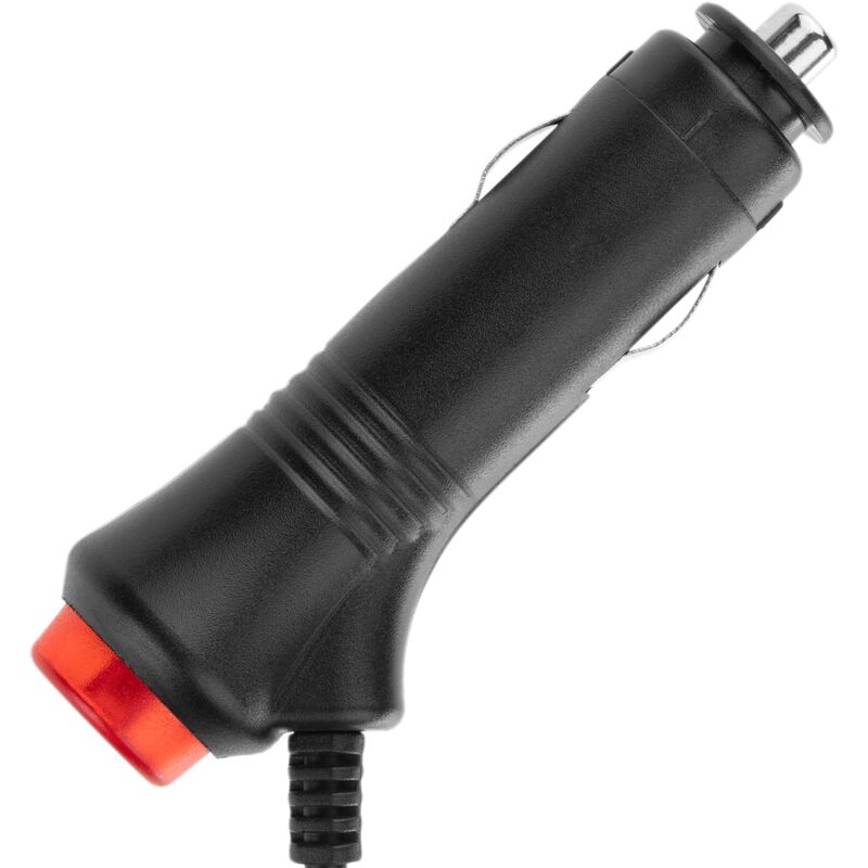 PrixPrime - LED-Blitzlicht für Kfz-Zigarettenanzünder und Schalter 10V rote  Farbe