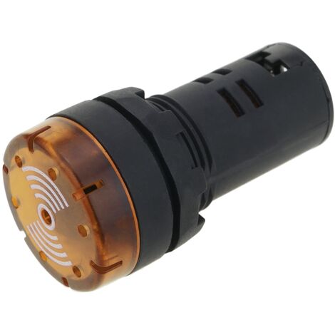 CableMarkt - LED-Blinkleuchte mit akustischem Signal mit 220 VAC