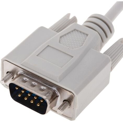 CableMarkt - Kabel für serielle Verbindungen mit DB9-Stecker - M / M 3 m