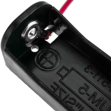 CableMarkt - Flacher Batteriehalter für 1 Batterie A23 / 8LR932 / MN21 /  V23GA / LR23 12V