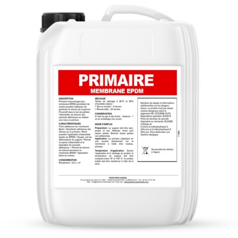 Primaire d'accrochage Epdm, rend possible l'application de peinture et résine sur membrane epdm - Primaire Epdm PROCOM http://www.peinture-etancheite.com/img/co/389.jpg 1 litre