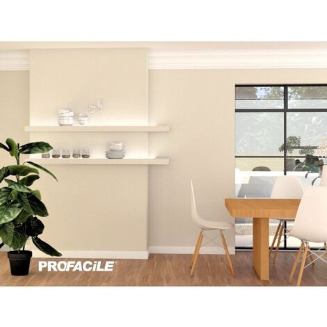 Peinture intérieure multi-supports, satin, murs, plafonds, boiseries, radiateurs, sans odeur, plusieurs teintes PROFACILE DBD4C7 2.5 litres