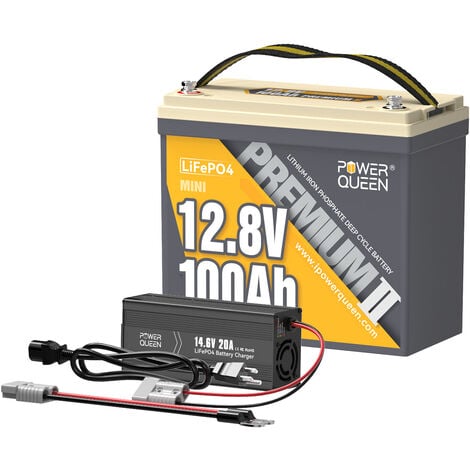 Premium LiFePO4 Akku 100Ah / 12V mit BMS (Batterie Management System) |  JuBaTec Akku Shop