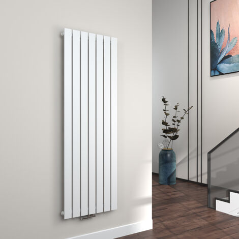 EMKE Radiadores de agua caliente Radiadores de agua caliente de acero Radiador plano Monocapa 160x54cm Blanco