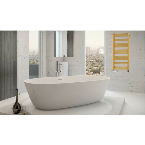 Secador de toallas eléctrico dorado - JULY - 300 watt - 75,3 x 40 (1/5)