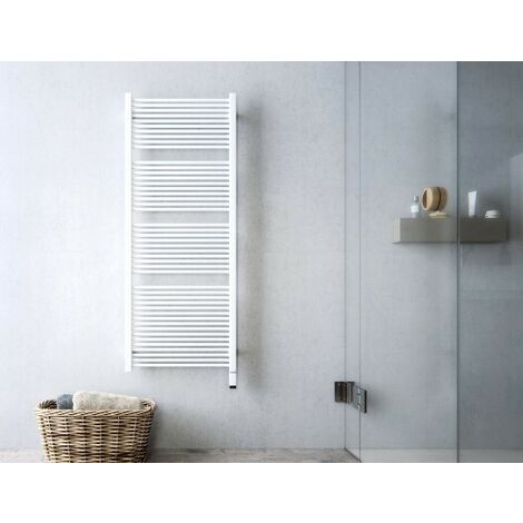 Secador de toallas eléctrico blanco - MILO - 300 watt - 96 X 23 (1/5)