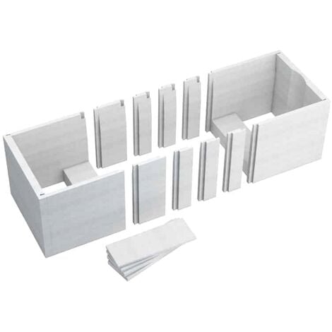 Habillage de baignoire blanc   - OCE - 170 x 75 x 55