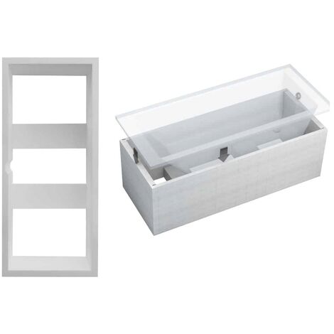 Habillage de baignoire blanc   - OCE - 170 x 75 x 55