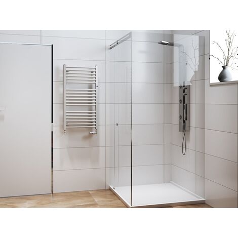 Sèche serviette électrique blanc - OTAWA - 900 watt - 70 x 140 (1/3)