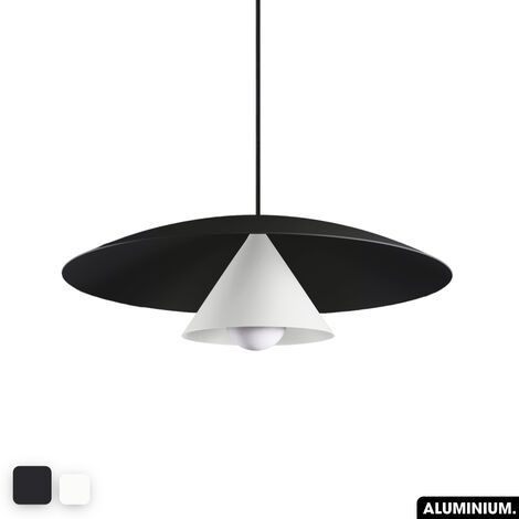 Lampe de suspension - OLEMI NOIR - BLANC (1/3)