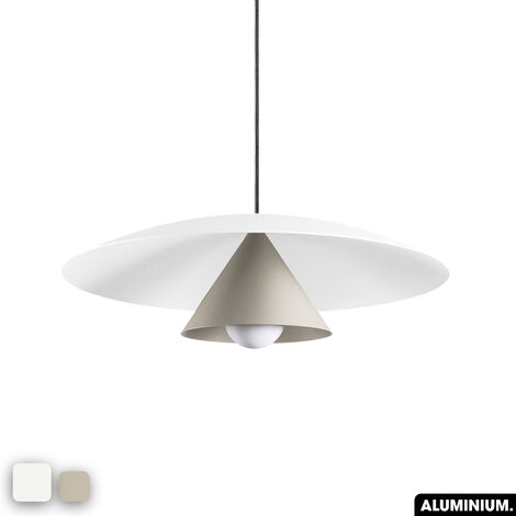 Lampe de suspension - OLEMI  BLANC - PEYOTE (1/3)