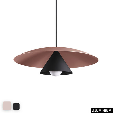 Lampe de suspension - OLEMI ROSE - NOIR (1/3)
