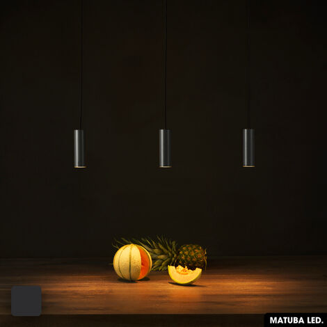 Lampe de suspension - MATUBA NOIR LED 6W (1/3)