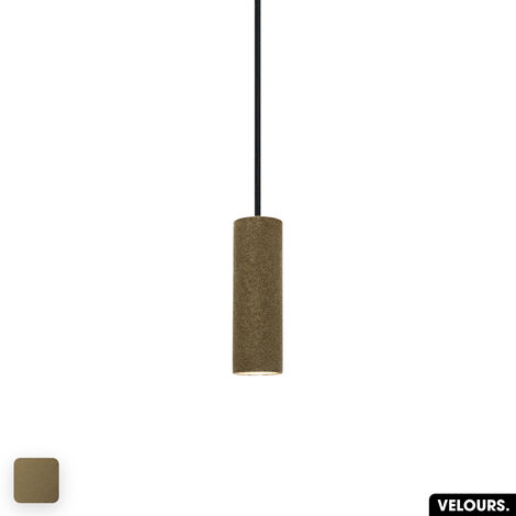 Lampe de suspension en velours - MATUBA VELVET PEYOTE LED 6W (1/2)