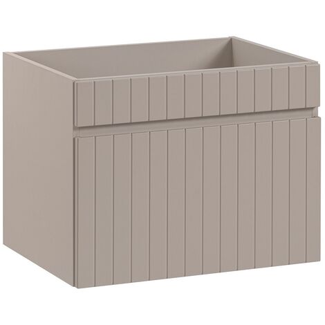 Meuble sous lavabo de salle de bain  AREA CACHEMIRE  L.60 - H.46 - P.45,6 (1/4)