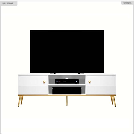 Meuble TV - H.53 x L.160 x P.40 cm - PRESTIGE (1/5)