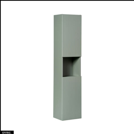 Colonne de salle de bain - 30 x 140 cm - 2 portes - ROSEAU (1/5)