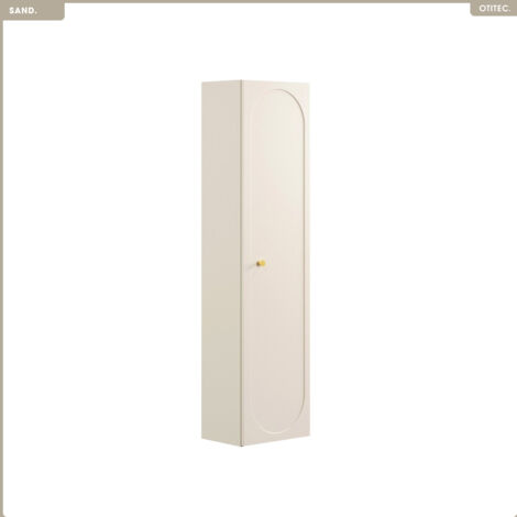 Colonne de salle de bain - 140 cm - 1 porte - SAND (1/5)