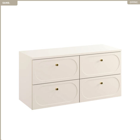 Ensemble de meubles sous vasque - 120 cm - avec Plan - SAND (1/5)