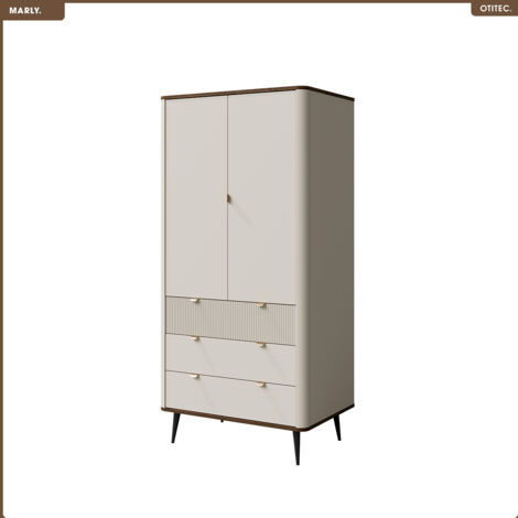 Armoire haute - L.90 x H.191 x P.60 - MARLY (1/3)