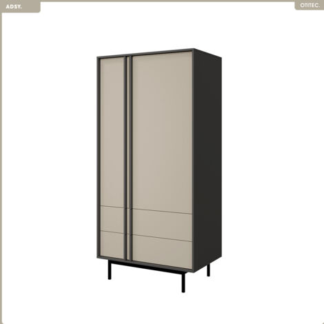 Armoire haute - L.93 x H.195 x P.60 - ADSY (1/3)