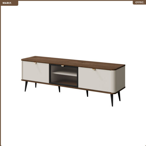 Meuble TV - L.160 x H.52 x P.40 - MARLY (1/3)