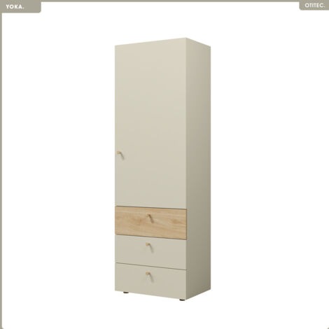 Armoire - L.60 x H.185 x P.40 - YOKA (1/2)