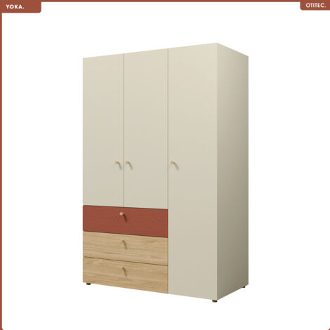 Armoire - L.120 x H.185 x P.60 - YOKA (1/3)