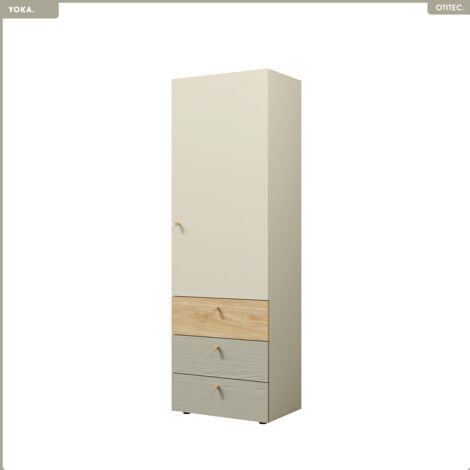 Armoire - L.60 x H.185 x P.40 - YOKA (1/3)