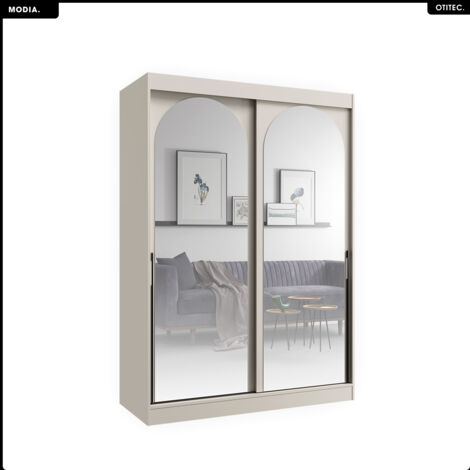 Armoire coulissante - L.150 x H.215 x P.65 - MODIA (1/4)