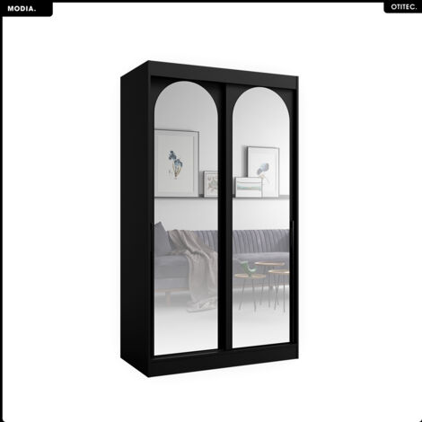 Armoire coulissante - L.120 x H.215 x P.65 - MODIA (1/4)