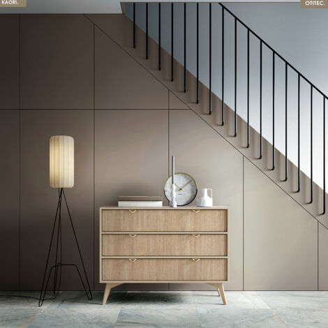 Commode - L.106 x H.80 x P.38 cm - 3 tiroirs - KAORI (1/5)